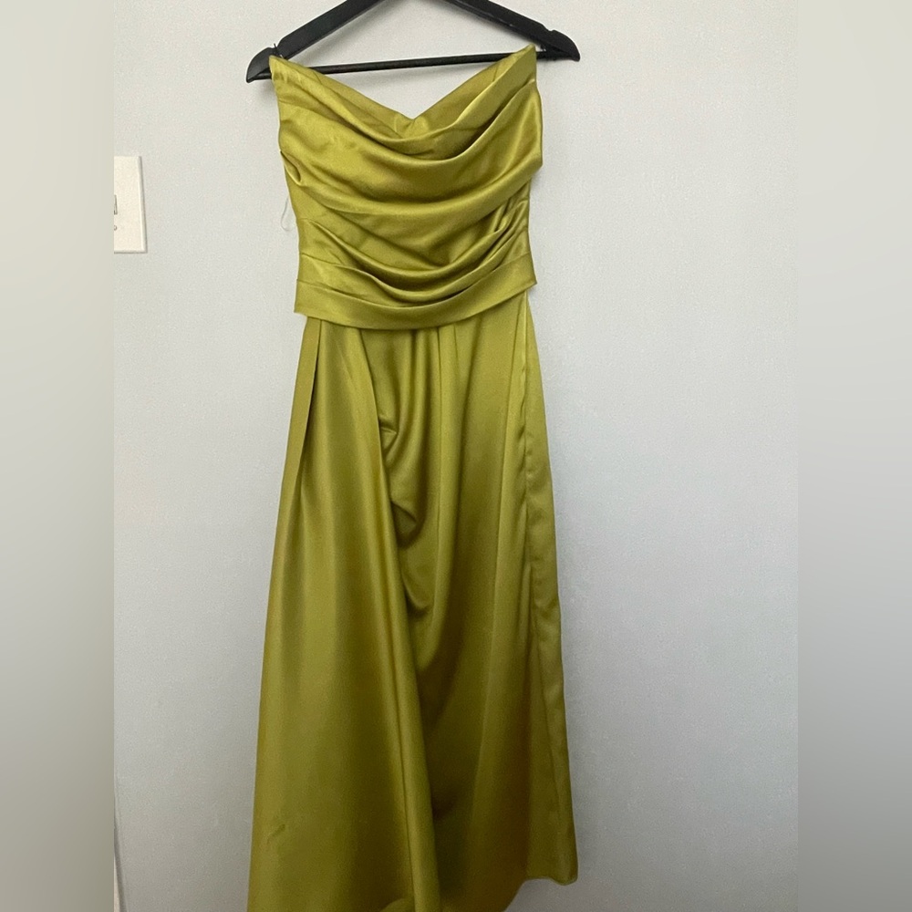 Satin Long Gown